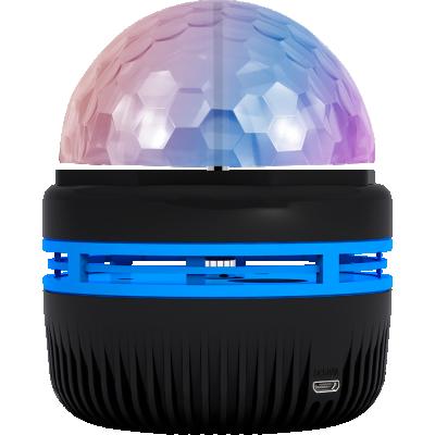 China Mid Century Mid Century Car Led Ball Part 7 Color Portable Rotating Sound Activated Led Strobe Activator Lights Usb Disco Bulb for sale