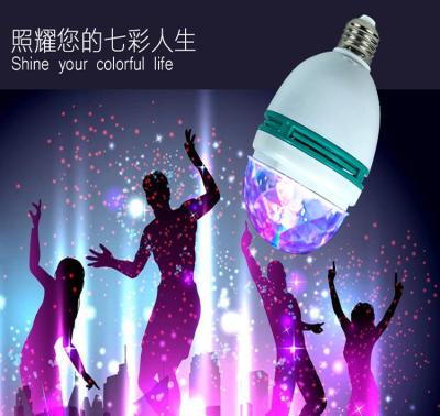 China Hotel Hotel Manufacturer E27 Disco Light Bulb with RGB Remoting for Parties Birthday Party Club Chrismas Party for sale