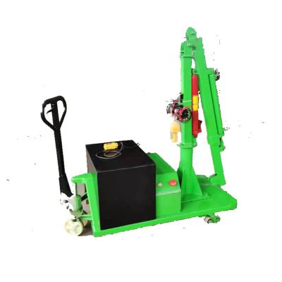 China The Other 500kg 3m Electric Warehouse Crane Mobile Crane for sale