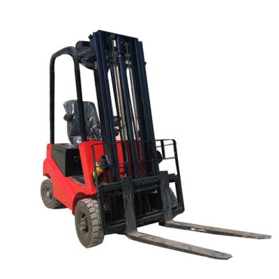 China Full Multi Functional Electric Forklift Machine Manufacturer Forklift Made In China 1 Ton Double Forklift Double Forklift Pallet for sale