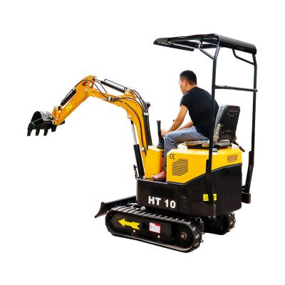 China Multi Functional Mini Crawler 1ton Small Hydraulic Digger Machine Mini Excavator Machine for sale