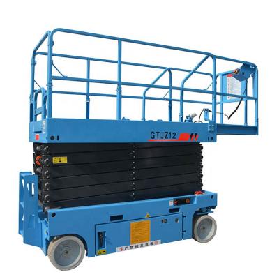 China Multi Functional Battery Operated Self Propelled Outdoor Electric Scissor Lift Platform Indoor Scissor Lift Platform for sale