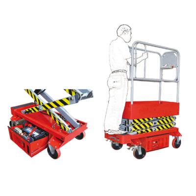 China High Efficiency MM-J Series Mobile Elevating 500kg 4m Working Platform Lift Working Platform 220v for sale