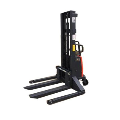 China Multi Functional 1200kg / 1500kg Electric Pallet Stacker Straddle Stacker for sale