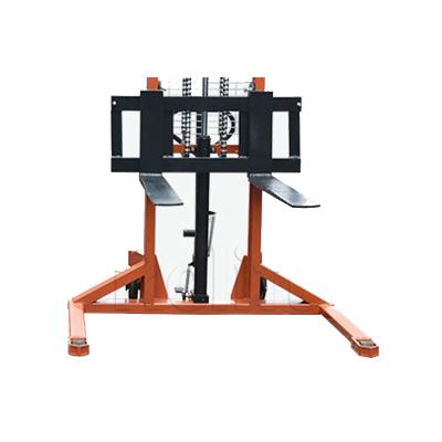 China 1ton 1.5ton 2ton Multi Functional Forklift Pallet Stacker Manual Pallet Stacker for sale