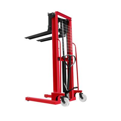 China 2019 Hot Selling Small Multi Functional Hand 1.6m Hydraulic Lifting Manual Forklifts Forklift for sale