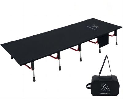 China Portable SHINECRAVE Outdoor Foldable Camping Cot Bed UPDATED EDITION for sale