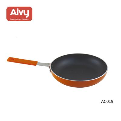 China Amazon Selling Cast Iron Cookware Color Sustainable Hot Stick Skillet Non Cooking Pan for sale