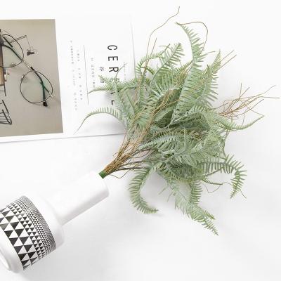 China Sustainable& Eco-friendly& Gift Plant Decor Seasonal Persian Grass Leaves/Wholesale Greenery Home Indoor Artificial Fern Wall Plant Simulation Props Wedding Decor for sale