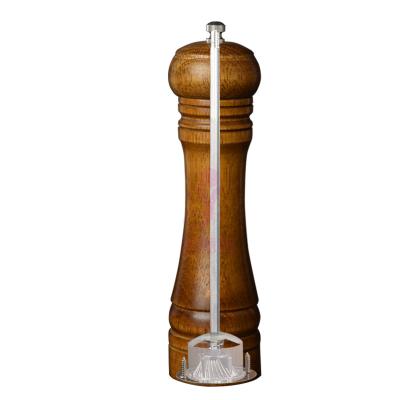 China New Style Custom Sustainable Premium Acacia +carbon Steel Wood Core Pepper Grinder for sale