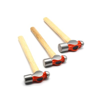 China High Quality Professional Machinist Hammer Wholesale Price Safety Machinist Ball Pein Hammer With Wooden Handle for sale