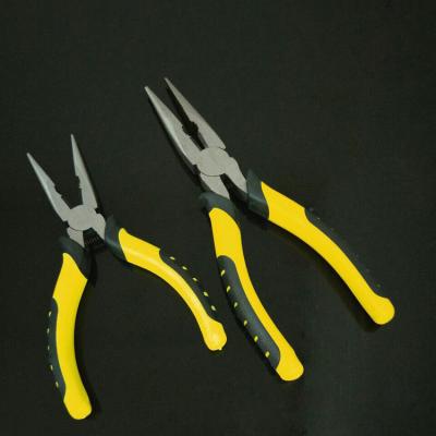 China 2021 hot style long nose pliers clipping split snap ring pliers for glass for sale