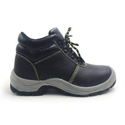 China Steel Toe Cap PU Outsole Woodland Safety Shoes Men Breathable Genuine Leather Indestructible Work Shoes (200J Resistant) à venda