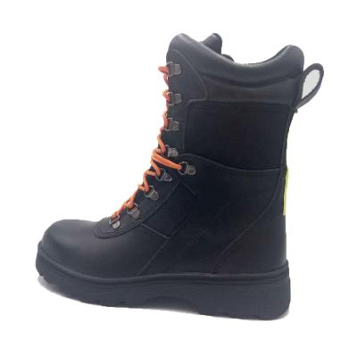 China With Lace Strap Reflective Genuine Leather Army Police Safety Boots Canadian Military Resuce Tactical Boots for sale