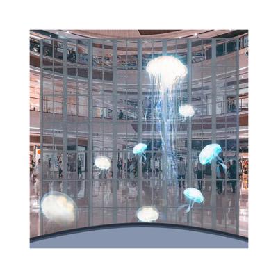 China Factory Price Indoor Chinese Digital Panel Light Advertising Transparent Flexible LED Display for sale