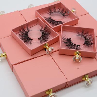 China Private Label Lite 25mm Eye Lashes 25mm Mink Eyelash 25mm Fluffy Eyelashes 3d Siberian Mink for sale