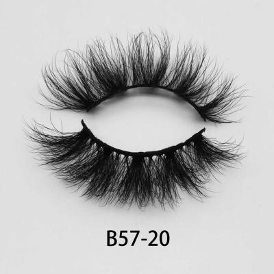 China Hot Selling Pure Handmade High End False Eyelashes Natural Style Lite 20mm Synthetic Fiber Eyelashes Which Can Be Reused for sale