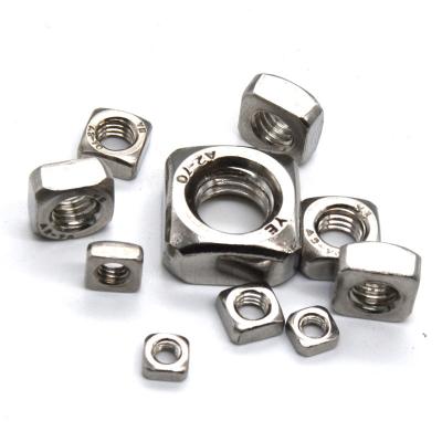 China SUS304 DIN 557 Stainless Steel 304 316 M2 Square Nut Rectangle Nut for sale