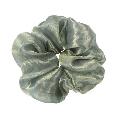 China Oversized Velvet Hair Scrunchies Flips Headbands LOGO Elastic Large Big Women Scrunchies Girls Ponytail Holder Custom Accessories for sale