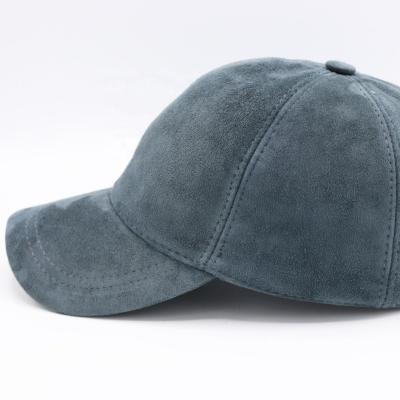 China JOINT Cheap Custom Short Brim Suede Trucker Hat Mesh Embroidery For Sale for sale