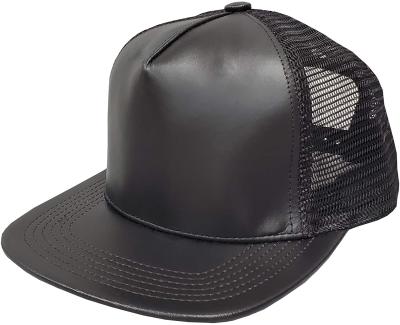 China Custom Waterproof Trucker Hat Leather Wholesale for sale