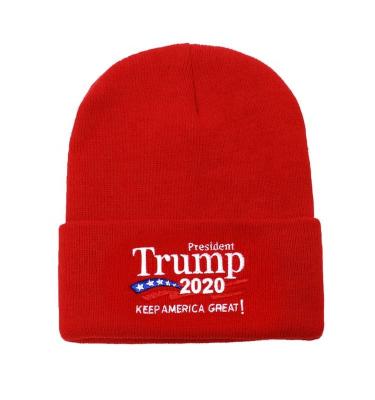 China JOINT Hot Selling Custom Trump Beanie Hats Embroidery Logo for sale