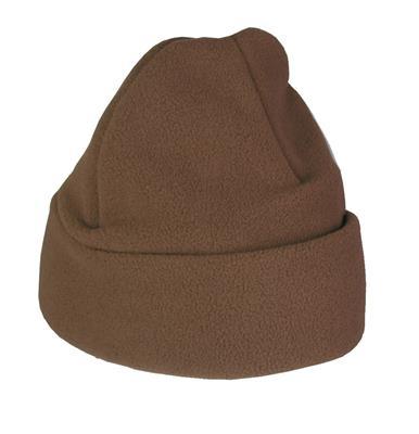 China COMMON Low Price Guaranteed Quality Brown Winter Custom Design Ski Slouch Luxury Fleece Beanie Hat for sale