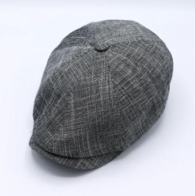 China Custom 100% wool golf flat cap ivy hat gatsby hat with satin lining for sale