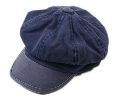 China Cotton 100% 8 Panel Corduroy Wool Flat Hat Newsboy Hat Women Men for sale