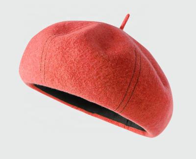 China Good Picture Quality Newsboy Hat Golf Hat Wool Beret Flat Military Hats For Women for sale