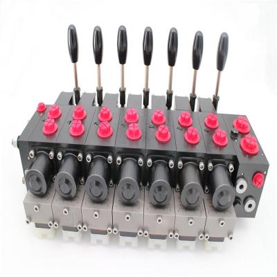 China Hawe Style Steel Hydraulic Control Metal Proportional Directional Valve 80-120LPM For Iron Driller for sale