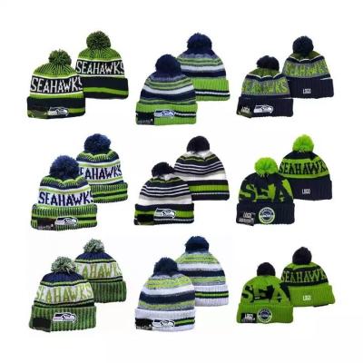 China breathable & KATY Bills SF Patriots Saints Packers Raiders American Football Basketball Winter NFL Beanies kint kint hats for 32 teams for sale