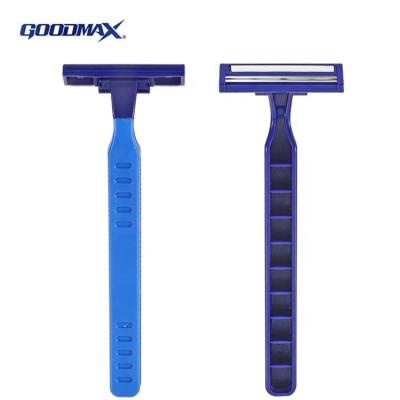 China Professional Manufacture Twin Blade Double Edge Disposable Razors Shaving for sale