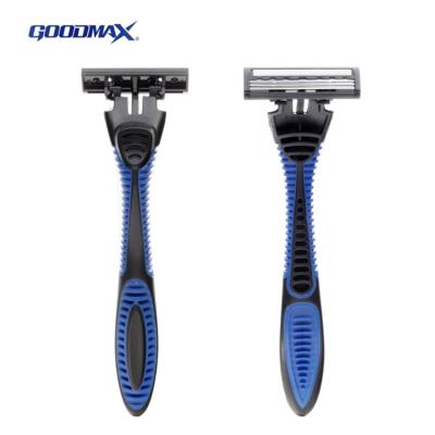 China Custom Color Triple Blade Face Razor Manufacturer Custom Color Triple Blade Men Face Shaver for sale