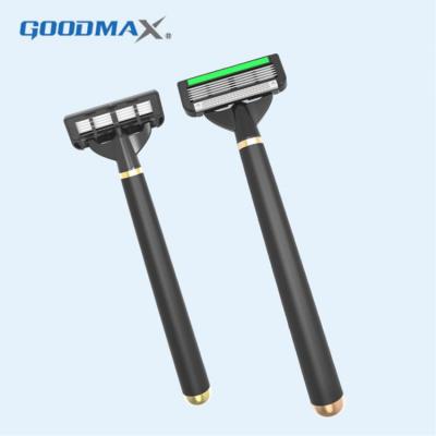 China 2021 Five Blade Razors Shaving Men 5 Blade Men Plastic Handle Razor Blade for sale