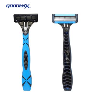 China Five Blade Professional Razor Scissors Safety Razor 5 Blade On Go Razor For Man for sale