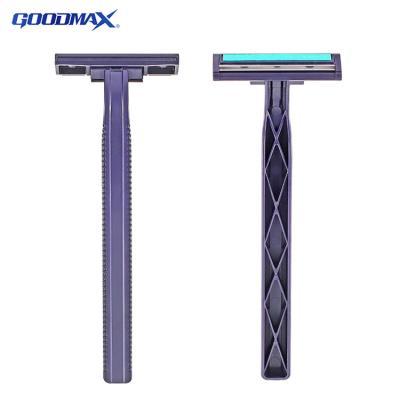 China Factory Sales Women's High-Grade Plastic Lady Twin Blade Body Blade Disposable Shaving Razor for sale