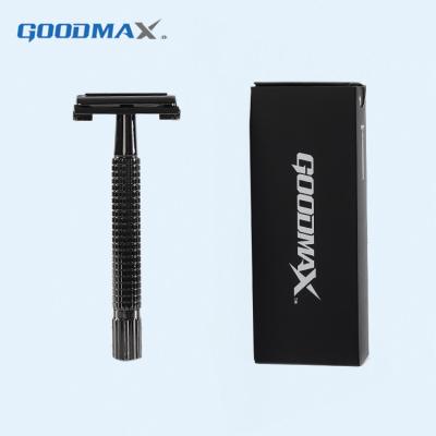 China Popular Unisex Double Edge Manual Stainless Steel Safety Razor Personal Care Adjustable Shaving Safety Razor New for sale