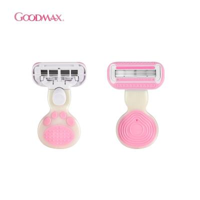 China Factory Supply Four-Blade Female Women Shaving Body Razor for sale