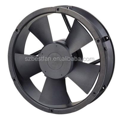 China Fiberglass +thermoplastic PBT UL94V-0 thermal cutout 220mm panel fan, panel ac fan, axial panel fan for sale