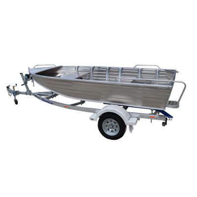 China Chinese Leisure Factory Directly Supply Cheap Mental Small Marine Grade Aluminum Fishing Boats For Sale for sale