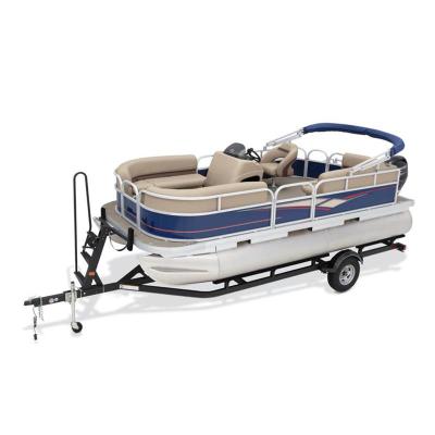 China Family entertainment kinlife luxury lightweight custom pontoon boat for sale for sale