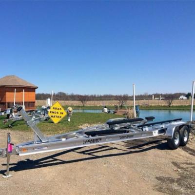 China Boat Trailer Galvanized Boat Transport Trailer Manufacturer Electric Brake for sale