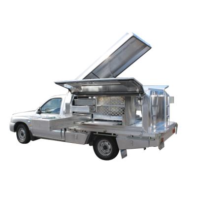 China Ce-good travel trailer kinlife quality drawer pop up car awning ute aluminum tool box for sale