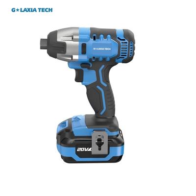 China Galaxia DC-20V ​​Li-thion Cordless Compact Driver Brush Impact Hand Impact Driver Set With CE GS ROHS Certificates for sale