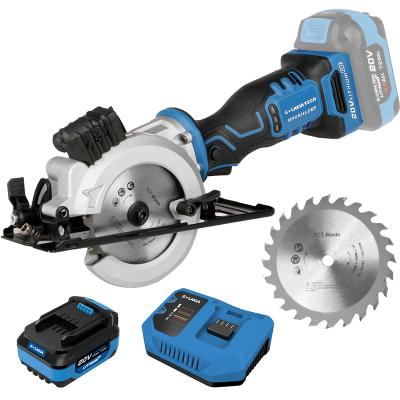 China Quick Clamp for Setting Professioanla 18V/20V Mini Circular Saw Cordless Brushless Depth Cutter for sale