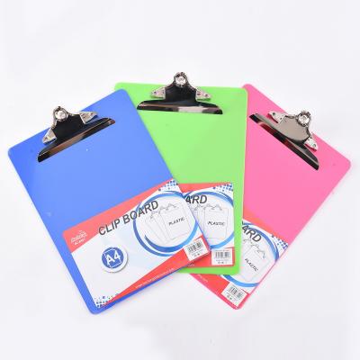 China Good quality waterproof plastic office writing folder A4 board size office/school profile/hard pp document fileolder flat writing board for sale