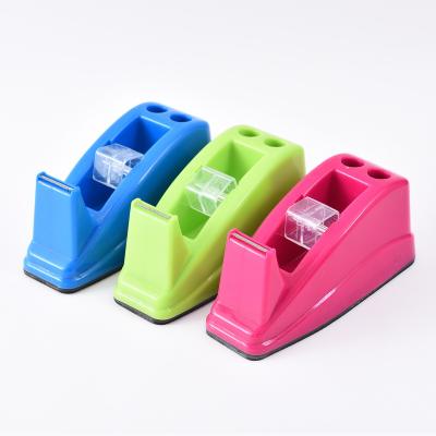 China Cutting Hot Selling China Tape Cutter Hot Selling Tape Dispenser Desktop Packing Office Stationery Organize Tape Dispenser With Tape for sale