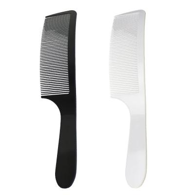 China For Professional Hairdressing Curved Eco-friendly Plastic Barber Comb Anti-Static Hair Clipper Comb Salon Home Use New Arrivals for sale