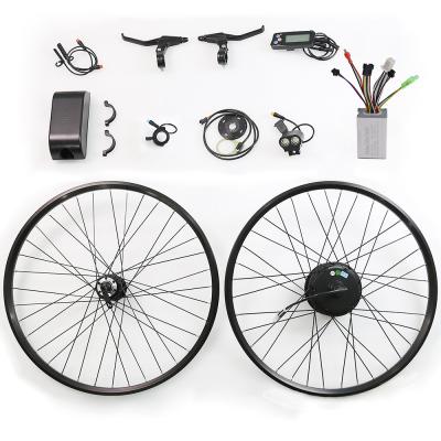 China Bike Hub Kit 20-29 Inch Front Rear Electric Brushless Motor Fat Tire Bike Aluminum Alloy Rim Fat Tire Motorcycle for sale